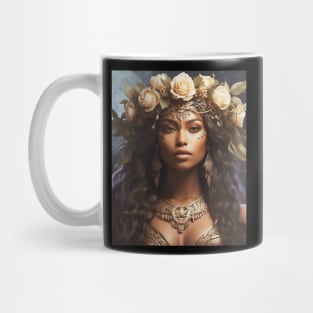 A Powerful Beautiful Woman Warrior Mug